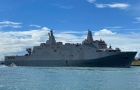 海军“玉山舰”海上测试，航行画面首曝光