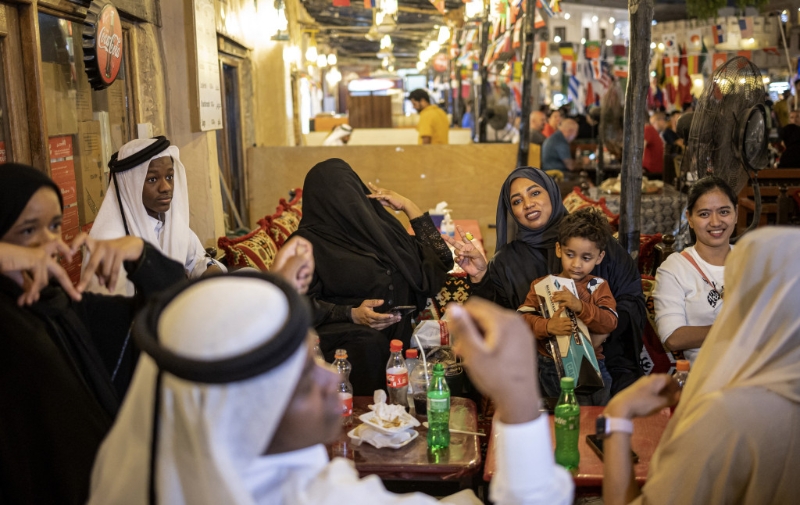 卡塔爾的餐廳一律禁酒。Reuters