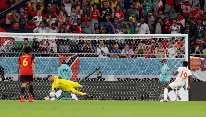 今屆世界盃三十一球十二碼，門將成功撲救率高達三成五。Reuters