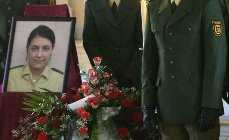 德国女警Michele Kiesewetter遇害 德国女警Michele Kiesewetter遇害