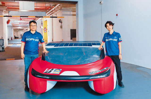太阳能车启发IVE旧生组初创研转换器