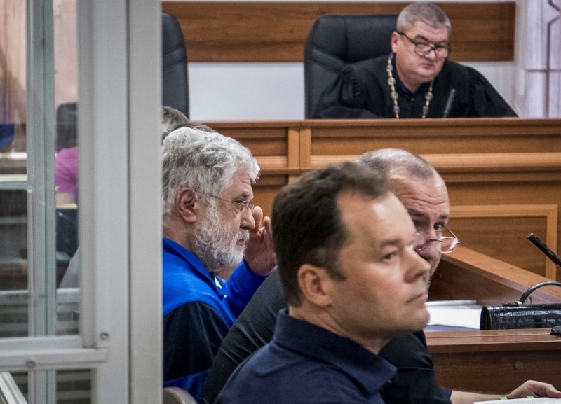 科洛莫伊斯基9月2日在基辅出席法院庭审。