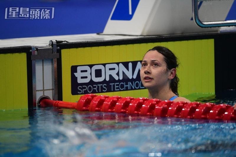 杭州亚运. 何诗蓓200米自由泳夺金。