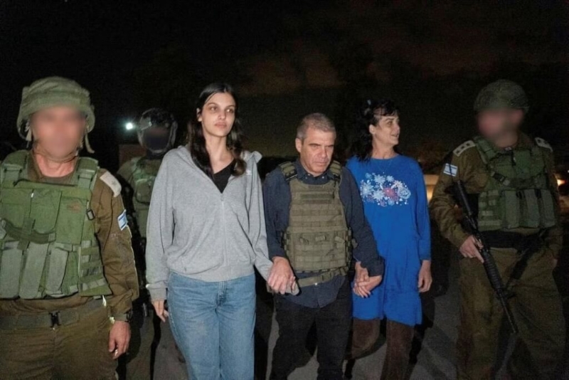 加沙哈玛斯集团20日指出，所属武装侧翼已释放2名美国人质，以色列已证实。