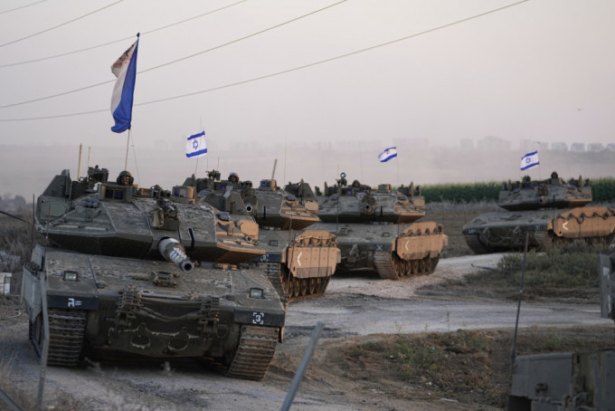 以色列坦克和部队