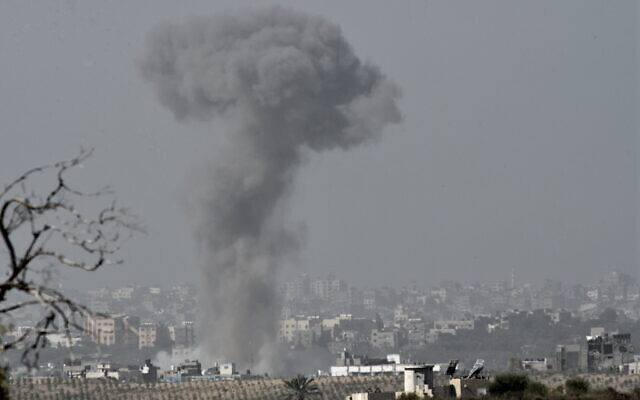 以色列军方声称空袭了250个哈马斯目标。 网上图片