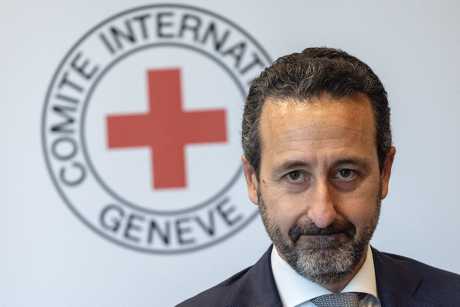 红十字国际委员会总干事马尔迪尼。路透社