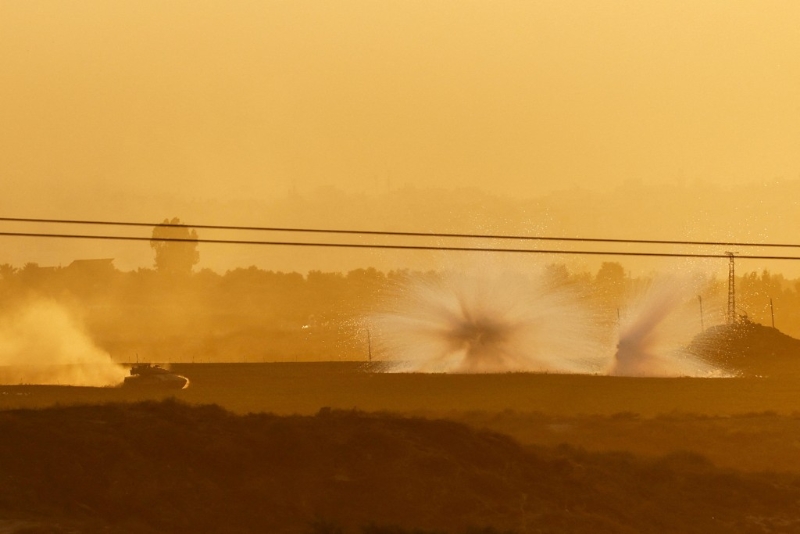 以色列军方周日发声明指，在过去24小时内，以军战机攻击了450多个哈马斯目标。