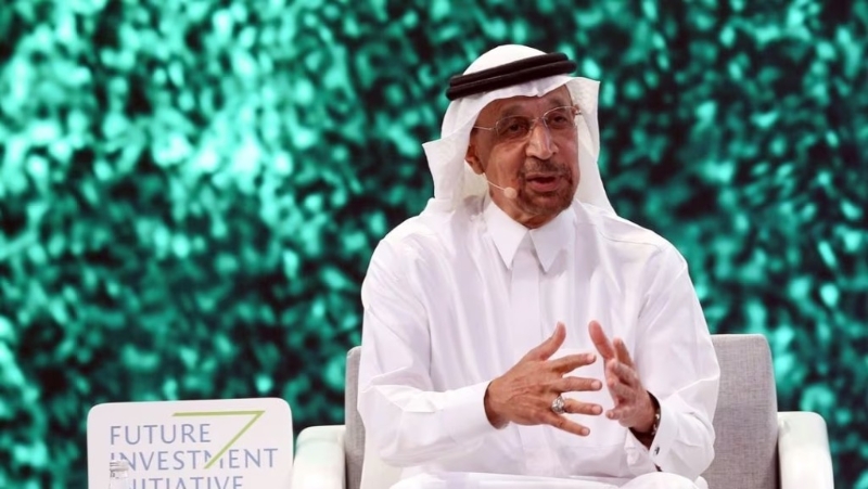 沙特阿拉伯投资部长法利赫。 路透社