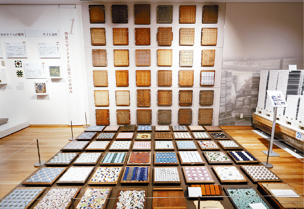 多治见市的马赛克瓷砖，款式多元化，产量更是全国首位。