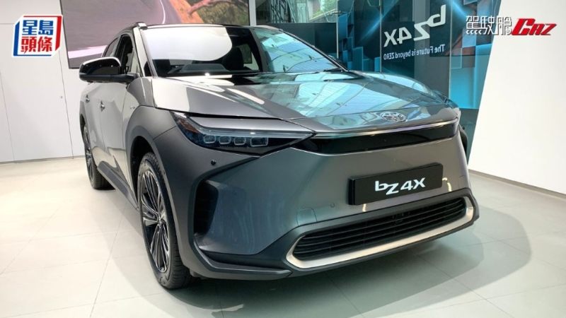 丰田bZ4X电动车香港版曝光，九龙湾专店优先预览，12月上市