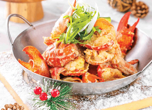 港威酒店—Three on Canton炮制了一系列环球美食及传统节日佳肴。