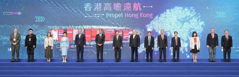 “香港海运周2023”于周一(20日)开幕。林世雄网志