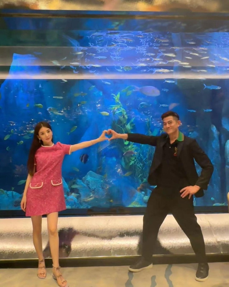 郭富城这位舞台王者，感染到妻女也爱跳舞。