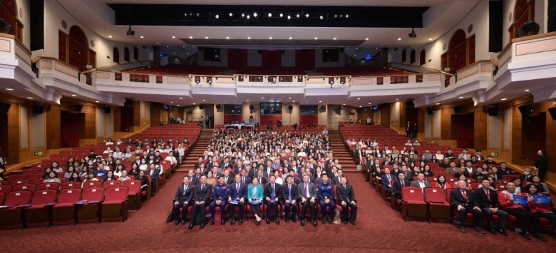 交流会有700多名理大师生参加。