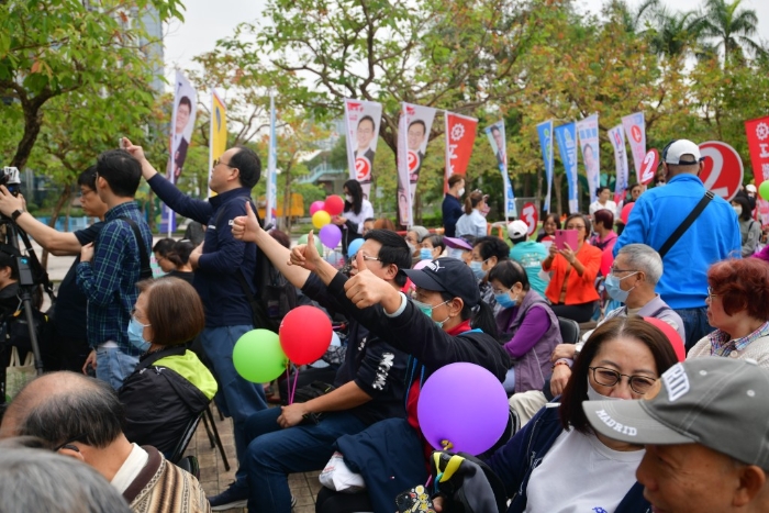 鲗鱼涌公园举行“宜居太北”社区论坛。