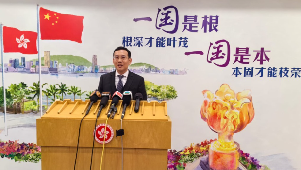 警务处副处长陈俊燊。