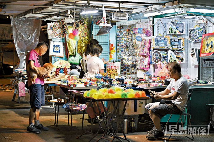 庙街夜市因应筹备需时，由原先上月举辧延期至最快本月中开锣。