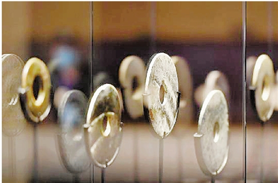 良渚出土的玉璧