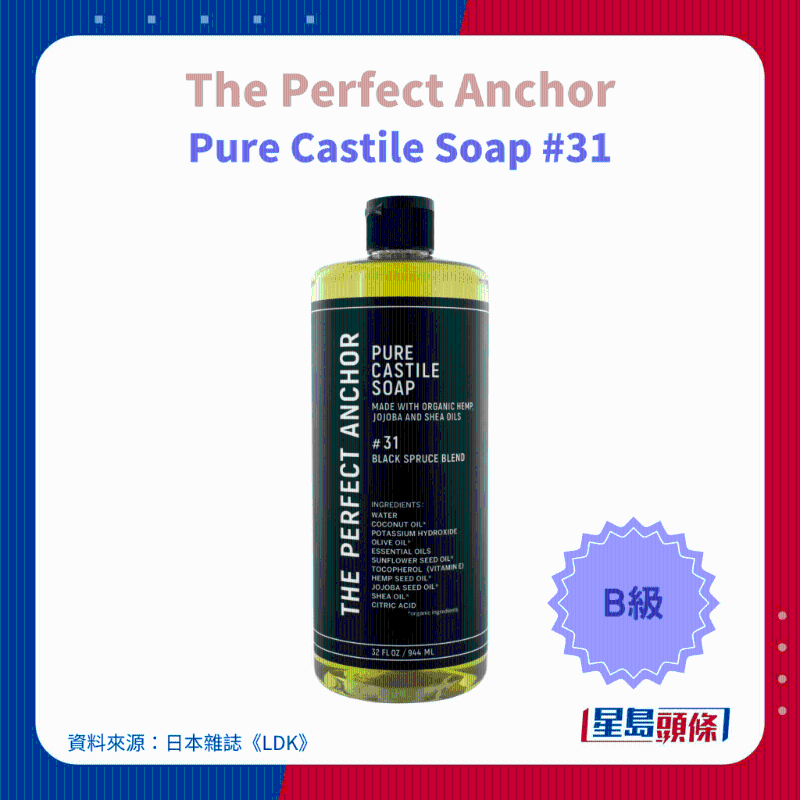 The Perfect Anchor Pure Castile Soap #31