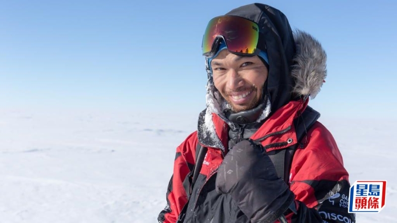 极地探险家张伟贤有一个登月梦，希望探索外太空。 受访者提供