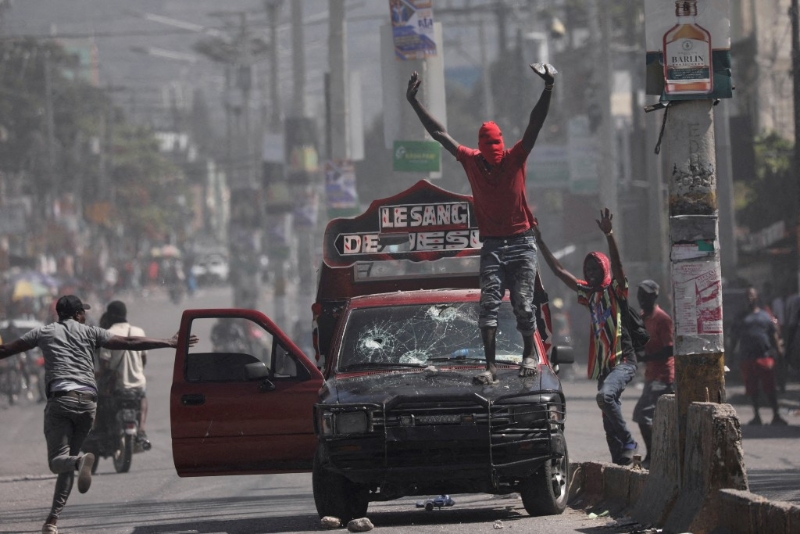 海地近期反政府示威不断。2