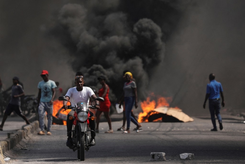 海地近期反政府示威不断。1