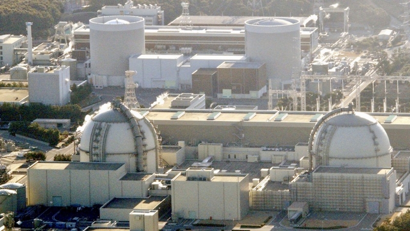 九州玄海核电厂。 美联社