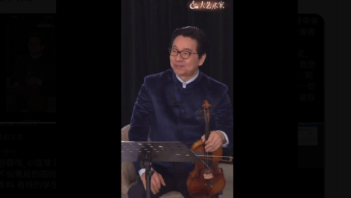 小提琴演奏家薛伟在电视节目中公开指童卫东受贿、嫖娼，“包小三”