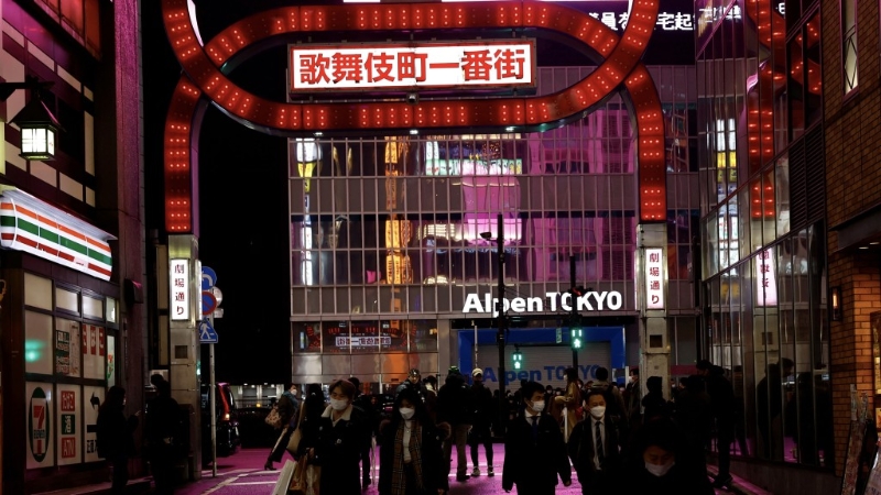 歌舞伎町是著名红灯区。 路透社
