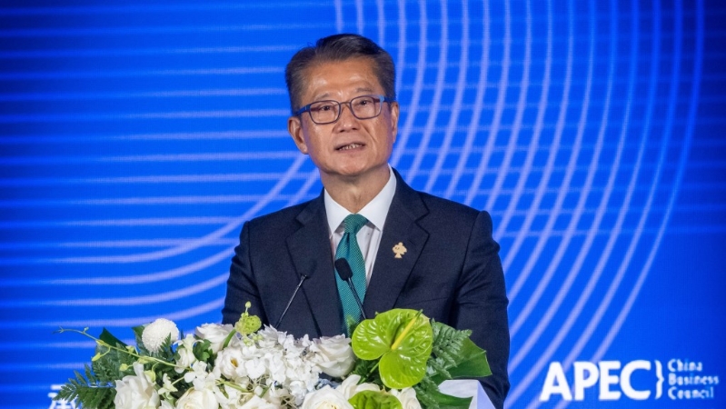 财政司司长陈茂波表示会积极争取尽早加入《区域全面经济伙伴协议》。