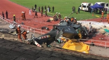 马来西亚2海军直升机“彩排相撞”，机上10人全数罹难