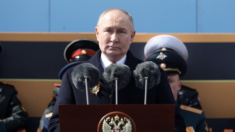俄罗斯纪念卫国战争胜利79周年。 普京发表讲话。