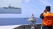 美导弹驱逐舰闯中国领海，南部战区回应！