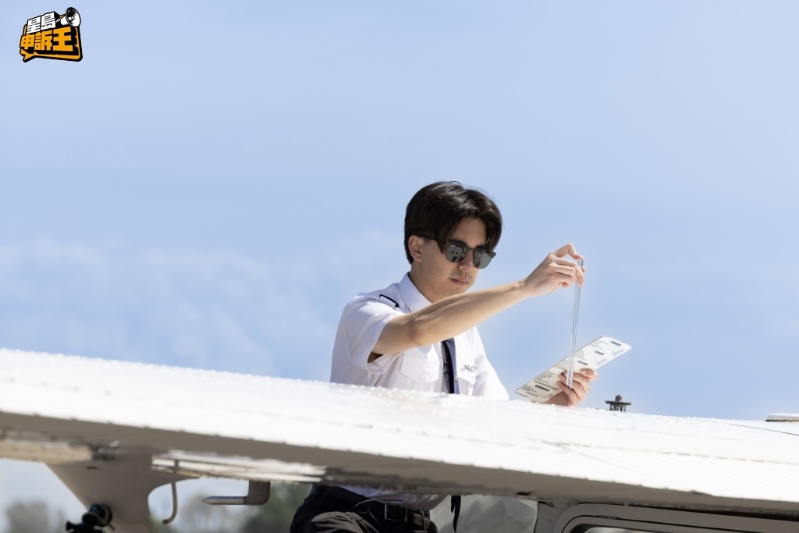 23岁的学员Mathias，父亲为现职机师，立志子承父业。