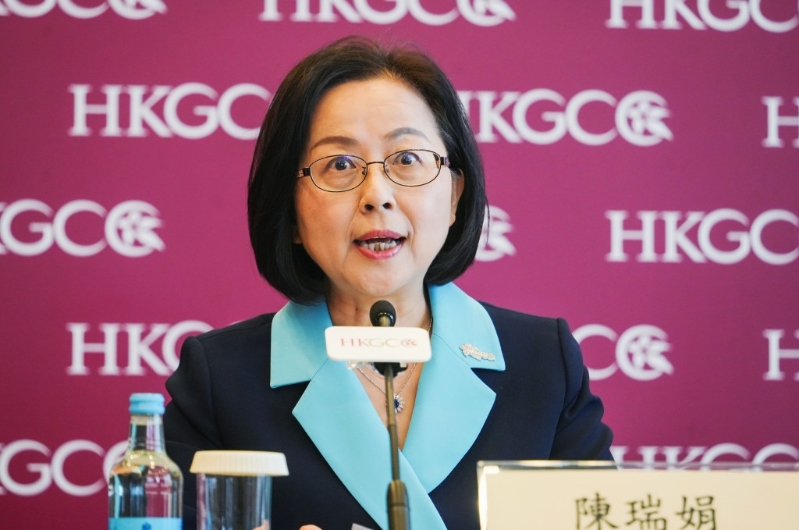 总商会主席陈瑞娟。