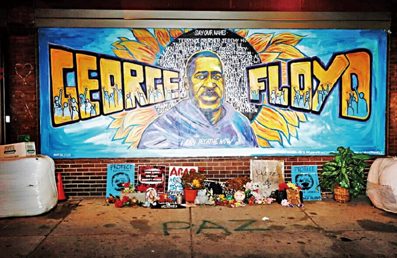 数据分析发现，去年至少1226人死于警察执法，比弗洛伊德被杀前一年的2019年增加了18%。 路透社资料图片