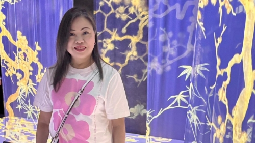 罗淑佩参观香港故宫