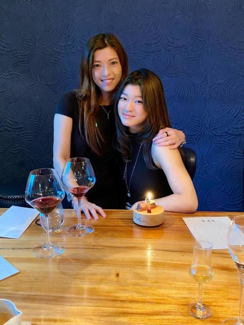 梁芷珊22岁女儿早前大学毕业。