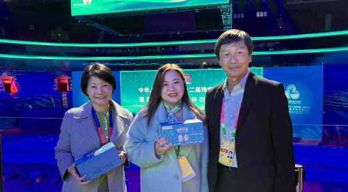 罗淑佩祝贺残特奥委会圆满闭幕