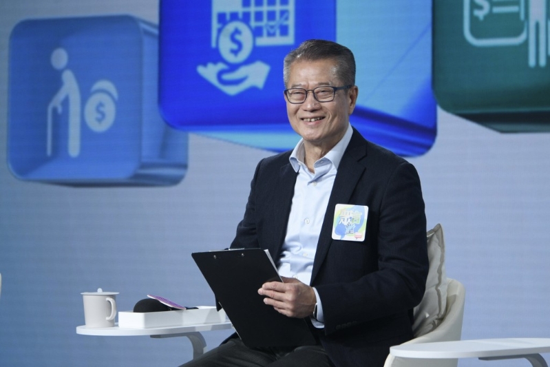 财政司司长陈茂波。