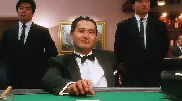 郭安迪有份參與《賭神》等電影拍攝，擔任賭術指導。 （網上圖片）