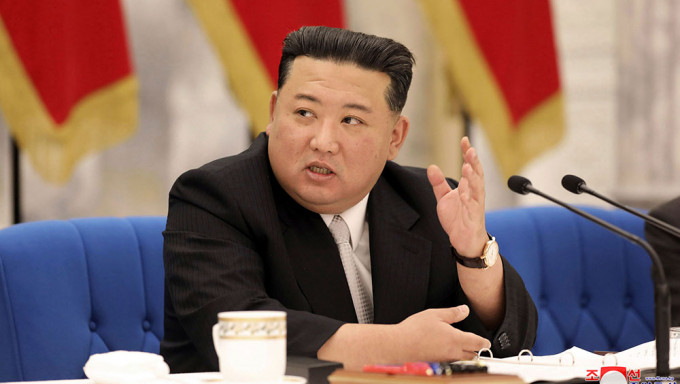 北韓一連三日勞動黨中央軍委會議結束，期間金正恩無提及核試。AP圖片