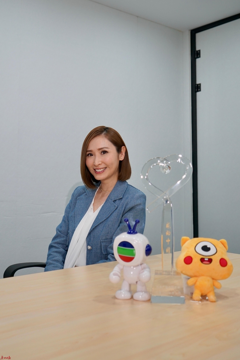 tvb主持人陈贝儿:无穷之路是自己走出来的 - 娱乐 - 星岛环球网