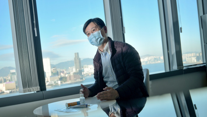 回顧武漢封城一周年，前香港駐武漢經濟貿易辦事處主任馮浩賢表示，留守只為了救人。梁譽東攝