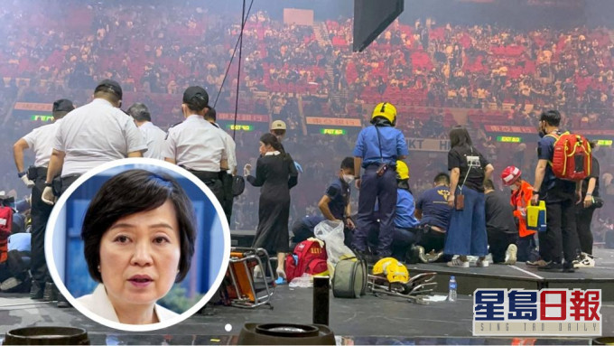 蔡若蓮發文為傷者求平安。資料圖片