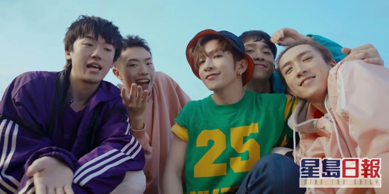 阿Mo(右)跟MIRROR成员合作无间,当中跟卢瀚霆(中)最多合作。