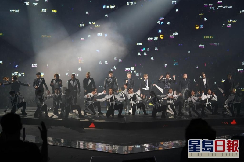 MIRROR昨晚在红馆举行演唱会期间,发生严重事故。