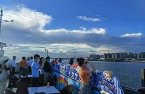 深圳机场码头首条海上观光航线开航