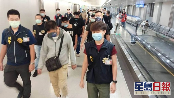 台灣刑警局反駁有關幫會協助救出在柬民眾的報道不實。中時圖片